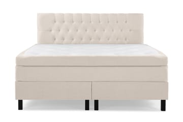 Komplett Sängpaket Olivia 180x200 Diamant Sänggavel Beige