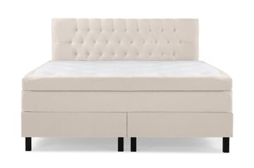 Komplett Sängpaket Olivia 180x200 Diamant Sänggavel Beige