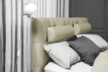 Komplett Sängpaket Olivia 180x200 Diamant Sänggavel Grön - Latex Nackkudde Stor - Möbler - Säng - Kontinentalsäng