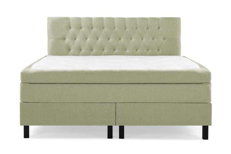Komplett Sängpaket Olivia 180x200 Diamant Sänggavel Grön - Memory - Möbler - Säng - Kontinentalsäng