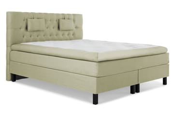 Komplett Sängpaket Olivia 180x200 Diamant Sänggavel Grön - Polyeter Nackkudde Liten - Möbler - Säng - Kontinentalsäng