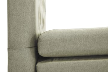Komplett Sängpaket Olivia 180x200 Diamant Sänggavel Grön - Polyeter Nackkudde Stor - Möbler - Säng - Kontinentalsäng