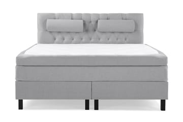 Komplett Sängpaket Olivia 180x200 Diamant Sänggavel Ljusgrå