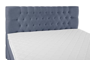 Komplett Sängpaket Olivia 180x200 Diamant Sänggavel Mörkblå - Skum - Möbler - Säng - Kontinentalsäng