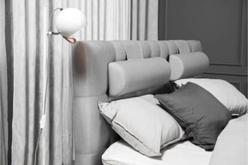 Komplett Sängpaket Olivia 180x200 Diamant Sänggavel Mellangr - Latex Nackkudde Liten - Möbler - Säng - Kontinentalsäng