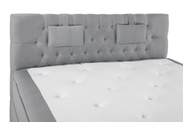 Komplett Sängpaket Olivia 180x200 Diamant Sänggavel Mellangr - Latex Nackkudde Liten - Möbler - Säng - Kontinentalsäng