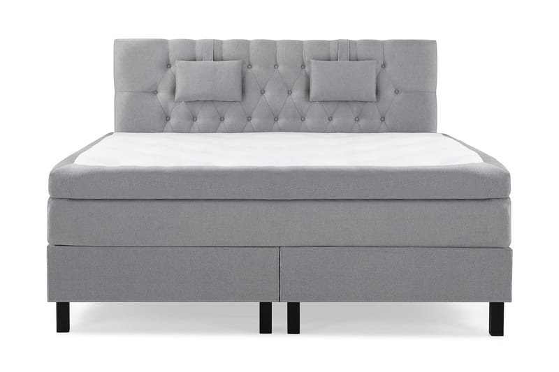 Komplett Sängpaket Olivia 180x200 Diamant Sänggavel Mellangr - Memory Nackkudde Liten - Möbler - Säng - Kontinentalsäng