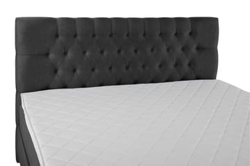 Komplett Sängpaket Olivia 180x200 Diamant Sänggavel Svart/Gr - Skum - Möbler - Säng - Kontinentalsäng