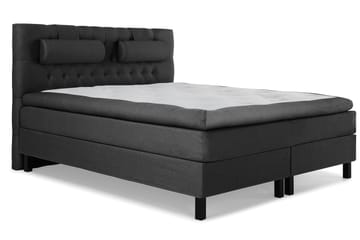 Komplett Sängpaket Olivia 180x200 Diamant Sänggavel Svart/Gr - Polyeter Nackkudde Stor - Möbler - Säng - Kontinentalsäng