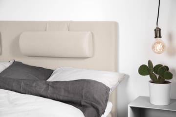Komplett Sängpaket Olivia 180x200 Slät Sänggavel Beige - Memory Nackkudde Stor - Möbler - Säng - Kontinentalsäng