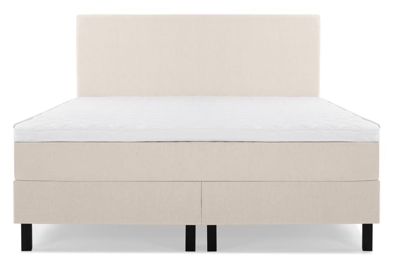 Komplett Sängpaket Olivia 180x200 Slät Sänggavel Beige - Skum - Möbler - Säng - Kontinentalsäng