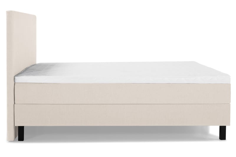 Komplett Sängpaket Olivia 180x200 Slät Sänggavel Beige - Skum - Möbler - Säng - Kontinentalsäng