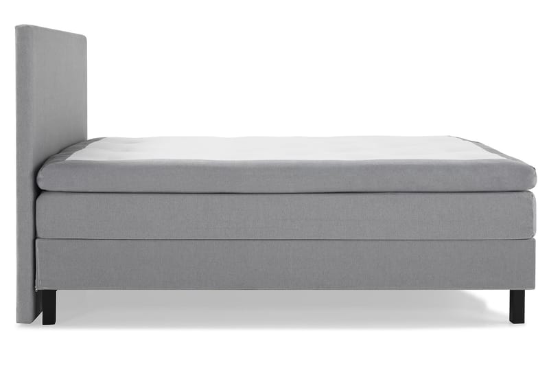 Komplett Sängpaket Olivia 180x200 Slät Sänggavel Ljusgrå - Latex - Möbler - Säng - Kontinentalsäng