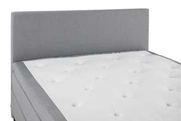 Komplett Sängpaket Olivia 180x200 Slät Sänggavel Ljusgrå - Latex - Möbler - Säng - Kontinentalsäng