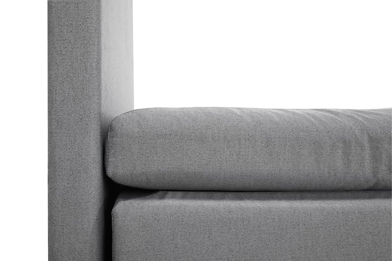 Komplett Sängpaket Olivia 180x200 Slät Sänggavel Ljusgrå - Polyeter Nackkudde Stor - Möbler - Säng - Kontinentalsäng