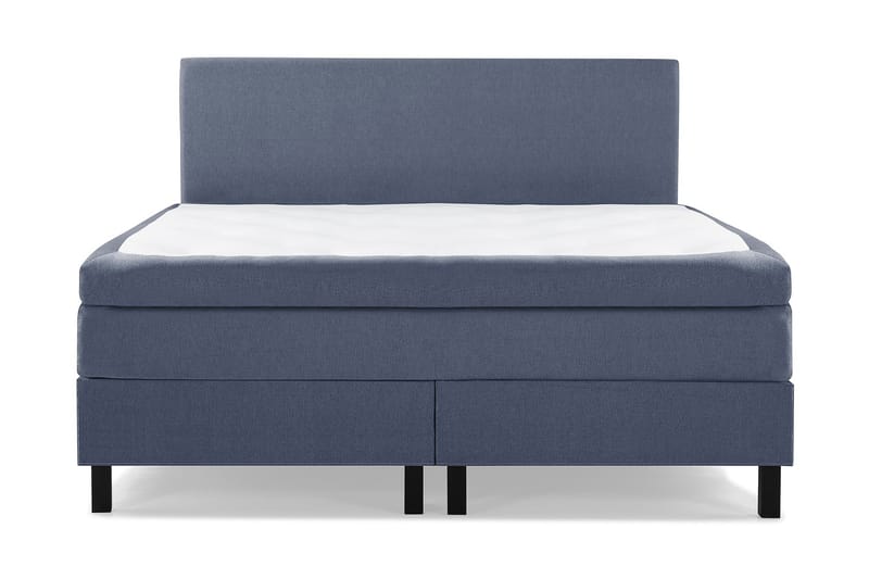 Komplett Sängpaket Olivia 180x200 Slät Sänggavel Mörkblå - Memory - Möbler - Säng - Kontinentalsäng