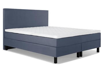 Komplett Sängpaket Olivia 180x200 Slät Sänggavel Mörkblå - Skum - Möbler - Säng - Kontinentalsäng