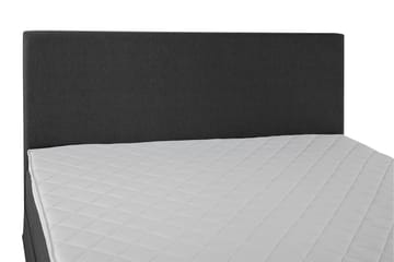 Komplett Sängpaket Olivia 180x200 Slät Sänggavel Svart/Grå - Skum - Möbler - Säng - Kontinentalsäng