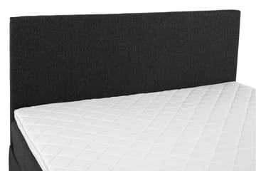 Komplett Sängpaket Olivia 180x200 Slät Sänggavel Svart/Grå/P - Skum - Möbler - Säng - Kontinentalsäng