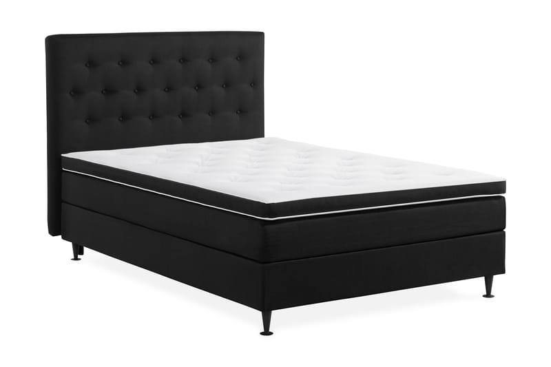 Komplett Sängpaket Rebeca 120x200 cm - Svart - Möbler - Säng - Kontinentalsäng