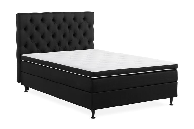 Komplett Sängpaket Rebeca 120x200 cm - Svart - Möbler - Säng - Kontinentalsäng