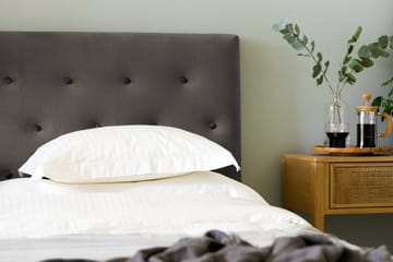 Komplett Sängpaket Rebeca 160x200 cm Knapp Gavel - Mörkgrå|Sammet - Möbler - Säng - Kontinentalsäng