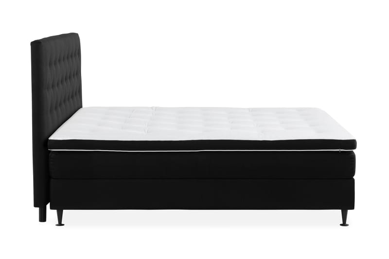 Komplett Sängpaket Rebeca 160x200 cm - Svart - Möbler - Säng - Kontinentalsäng