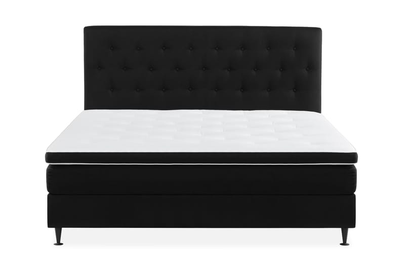 Komplett Sängpaket Rebeca 180x200 cm - Svart - Möbler - Säng - Kontinentalsäng
