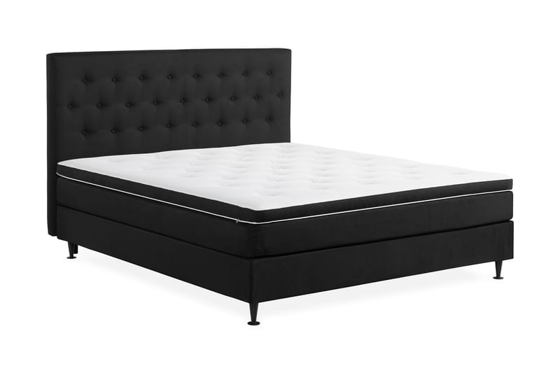 Komplett Sängpaket Rebeca 180x200 cm - Svart - Möbler - Säng - Kontinentalsäng