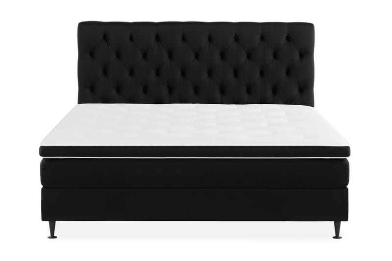 Komplett Sängpaket Rebeca 180x200 cm - Svart - Möbler - Säng - Kontinentalsäng