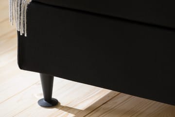 Komplett Sängpaket Rebeca 90x200 cm - Svart - Möbler - Säng - Kontinentalsäng