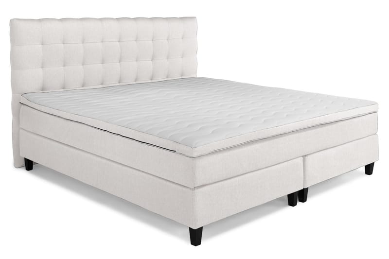 Komplett Sängpaket Relax Basic 210x210 Fast/Fast Elastiskt S - Beige - Möbler - Säng - Kontinentalsäng