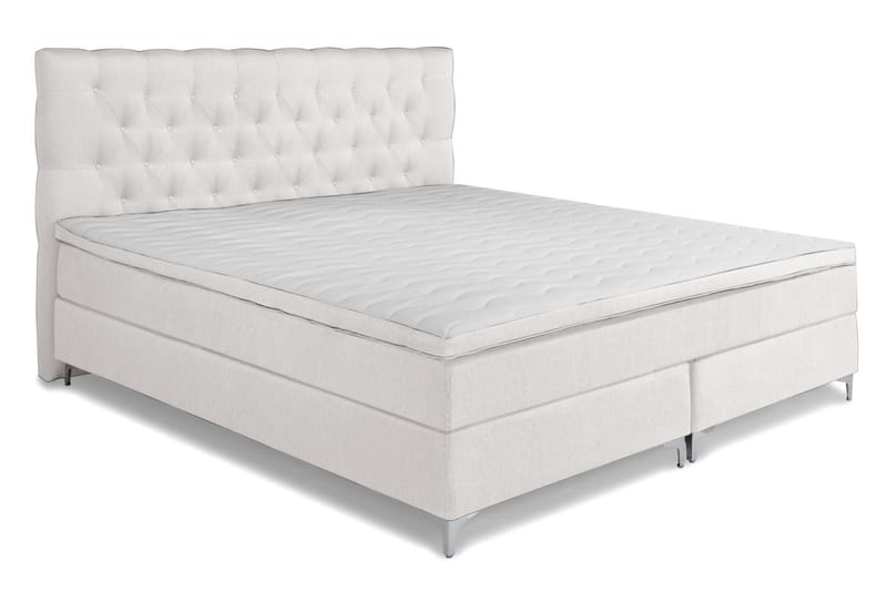 Komplett Sängpaket Relax Basic Kontinentalsäng 210x210 - Beige - Kontinentalsäng - Dubbelsäng - Komplett sängpaket
