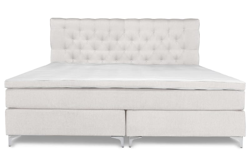 Komplett Sängpaket Relax Basic Kontinentalsäng 210x210 - Beige - Kontinentalsäng - Dubbelsäng - Komplett sängpaket