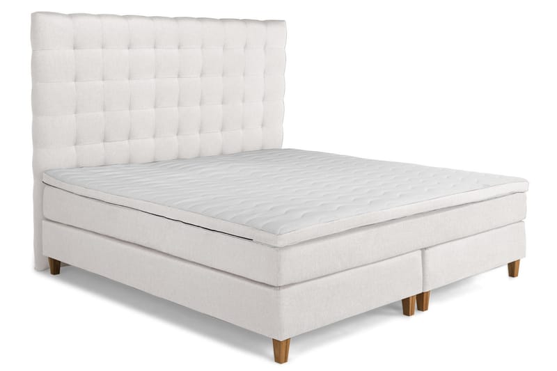 Komplett Sängpaket Relax Lyx Kontinentalsäng 210x210 - Beige - Kontinentalsäng - Dubbelsäng - Komplett sängpaket