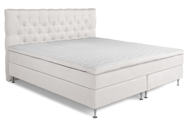 Komplett Sängpaket Relax Premium 160x200 Fast/Fast Latex - Beige - Kontinentalsäng - Dubbelsäng - Komplett sängpaket