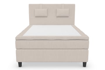 Komplett Sängpaket Roma Lyx 120 Beige/Svarta Ben