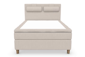 Komplett Sängpaket Roma Lyx 120 cm Beige/Ekben