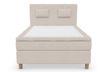 Komplett Sängpaket Roma Lyx 120 cm Beige/Ekben