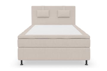 Komplett Sängpaket Roma Lyx 140 Beige/Silver Ben