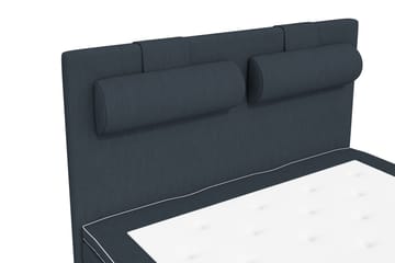 Komplett Sängpaket Roma Lyx 140 cm Mörkblå/Ekben - Kontinentalsäng - Möbler - Säng - Kontinentalsäng
