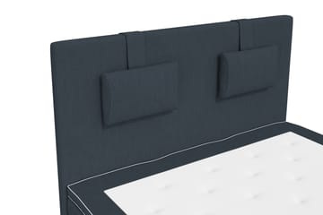 Komplett Sängpaket Roma Lyx 140 cm Mörkblå/Ekben - Kontinentalsäng - Möbler - Säng - Kontinentalsäng