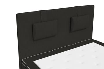 Komplett Sängpaket Roma Lyx 140 cm Svart/Ekben - Kontinentalsäng - Möbler - Säng - Kontinentalsäng