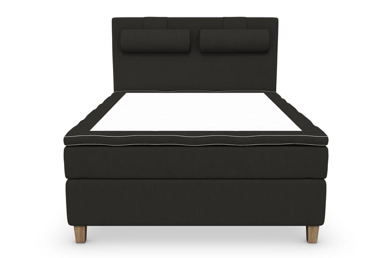 Komplett Sängpaket Roma Lyx 140 cm Svart/Ekben - Kontinentalsäng - Möbler - Säng - Kontinentalsäng