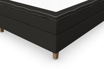 Komplett Sängpaket Roma Lyx 140 cm Svart/Ekben - Kontinentalsäng - Möbler - Säng - Kontinentalsäng