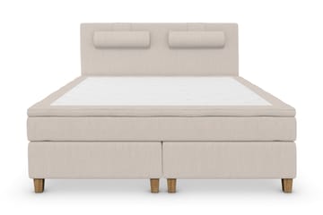 Komplett Sängpaket Roma Lyx 160 cm Beige/Ekben