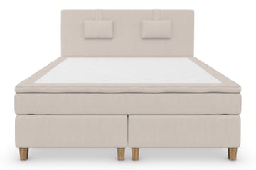 Komplett Sängpaket Roma Lyx 160 cm Beige/Ekben