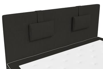 Komplett Sängpaket Roma Lyx 160 cm Svart/Ekben - Kontinentalsäng - Möbler - Säng - Kontinentalsäng