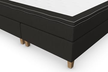 Komplett Sängpaket Roma Lyx 160 cm Svart/Ekben - Kontinentalsäng - Möbler - Säng - Kontinentalsäng