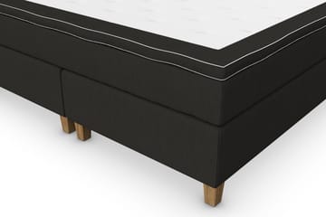 Komplett Sängpaket Roma Lyx 160 cm Svart/Ekben - Kontinentalsäng - Möbler - Säng - Kontinentalsäng